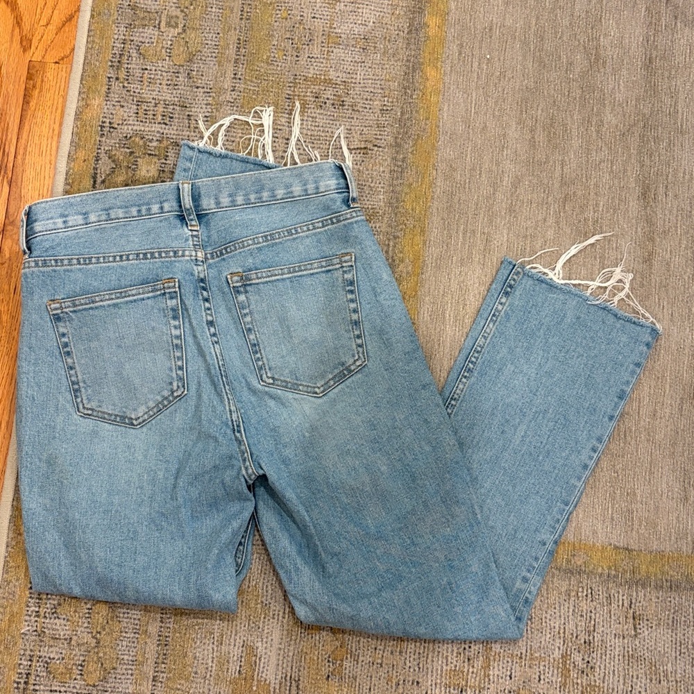 Everlane high rise kick crop Jeans - Picture 4 of 7